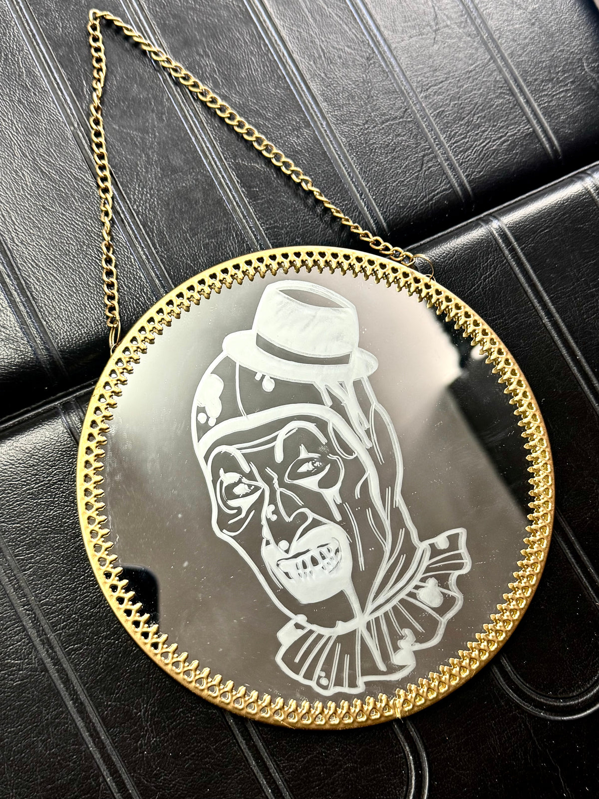 Art the Clown Hanging Mirror
