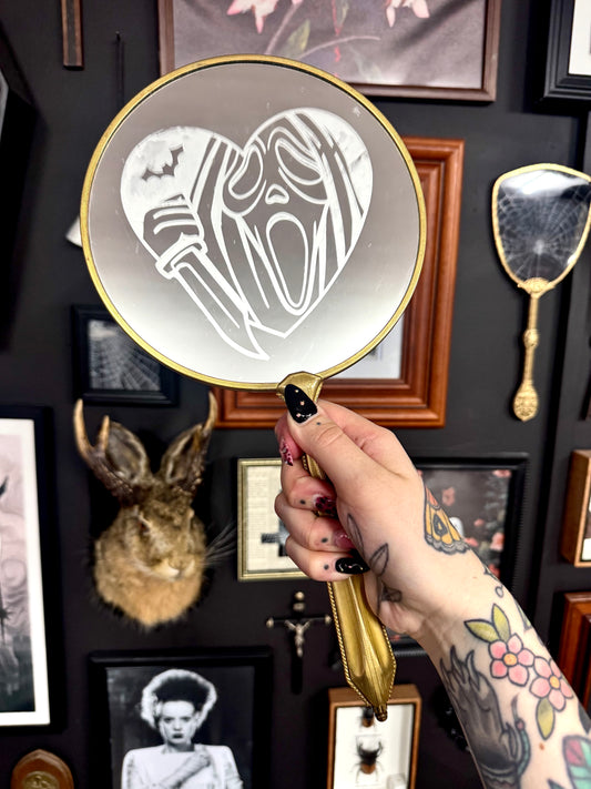 Ghostface Hand Mirror