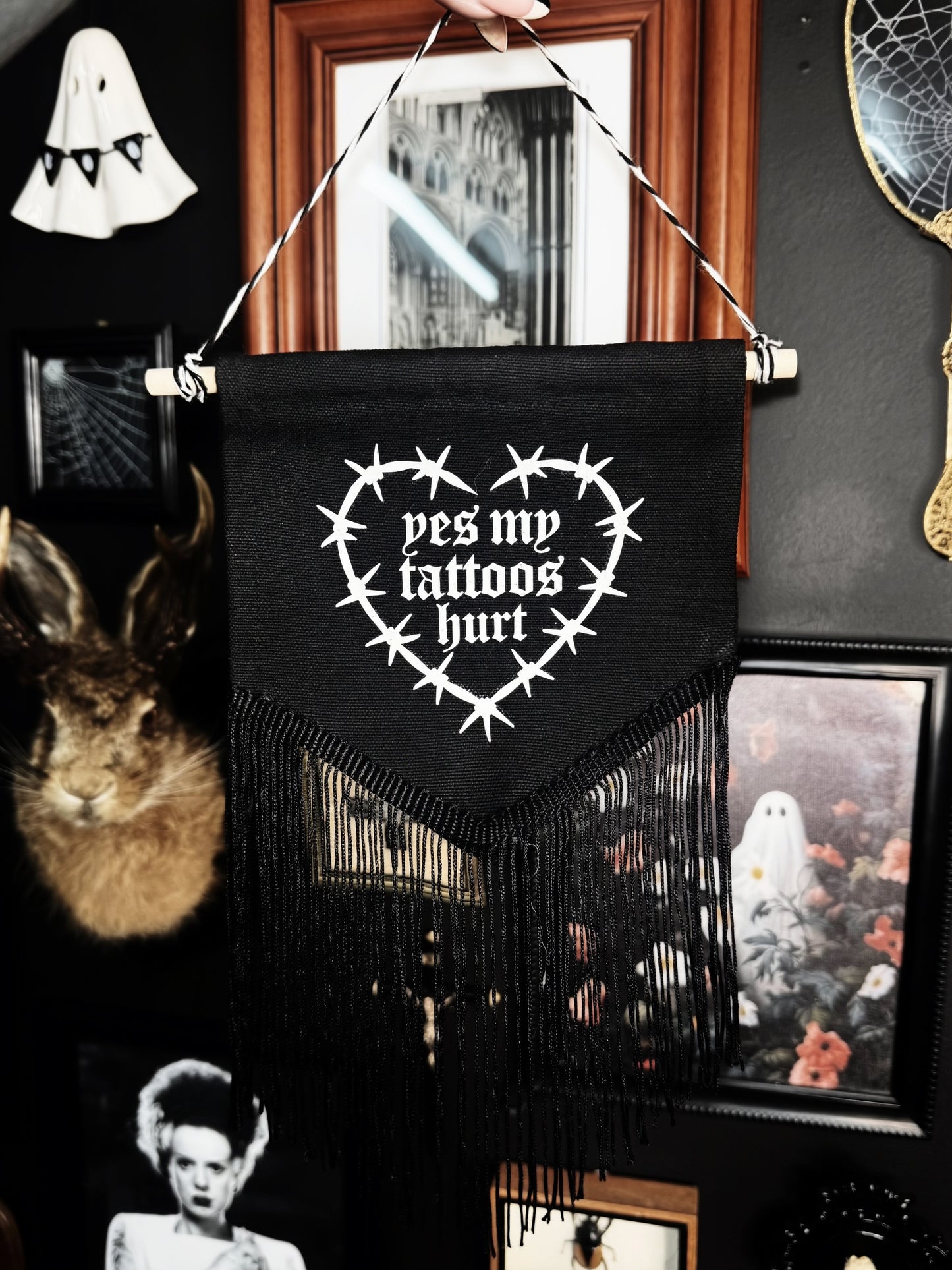 Yes My Tattoos Hurt Banner