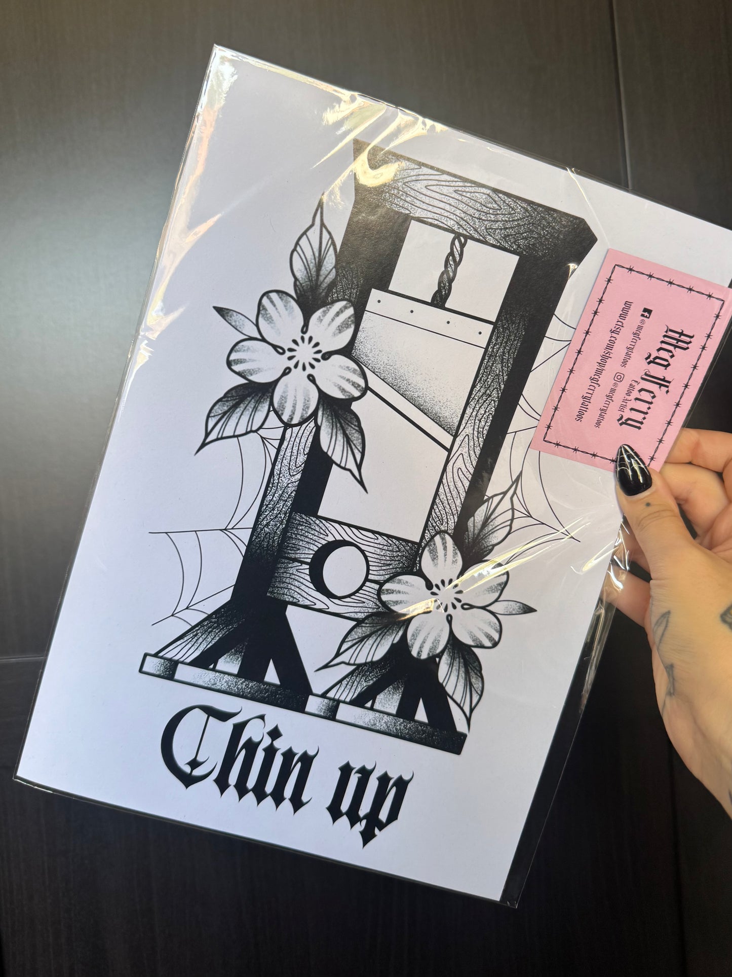 Reduced - Guillotine print A4