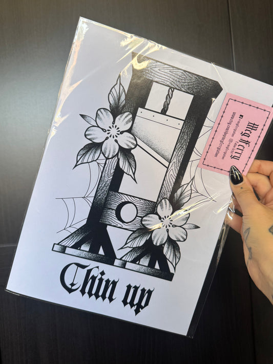 Reduced - Guillotine print A4
